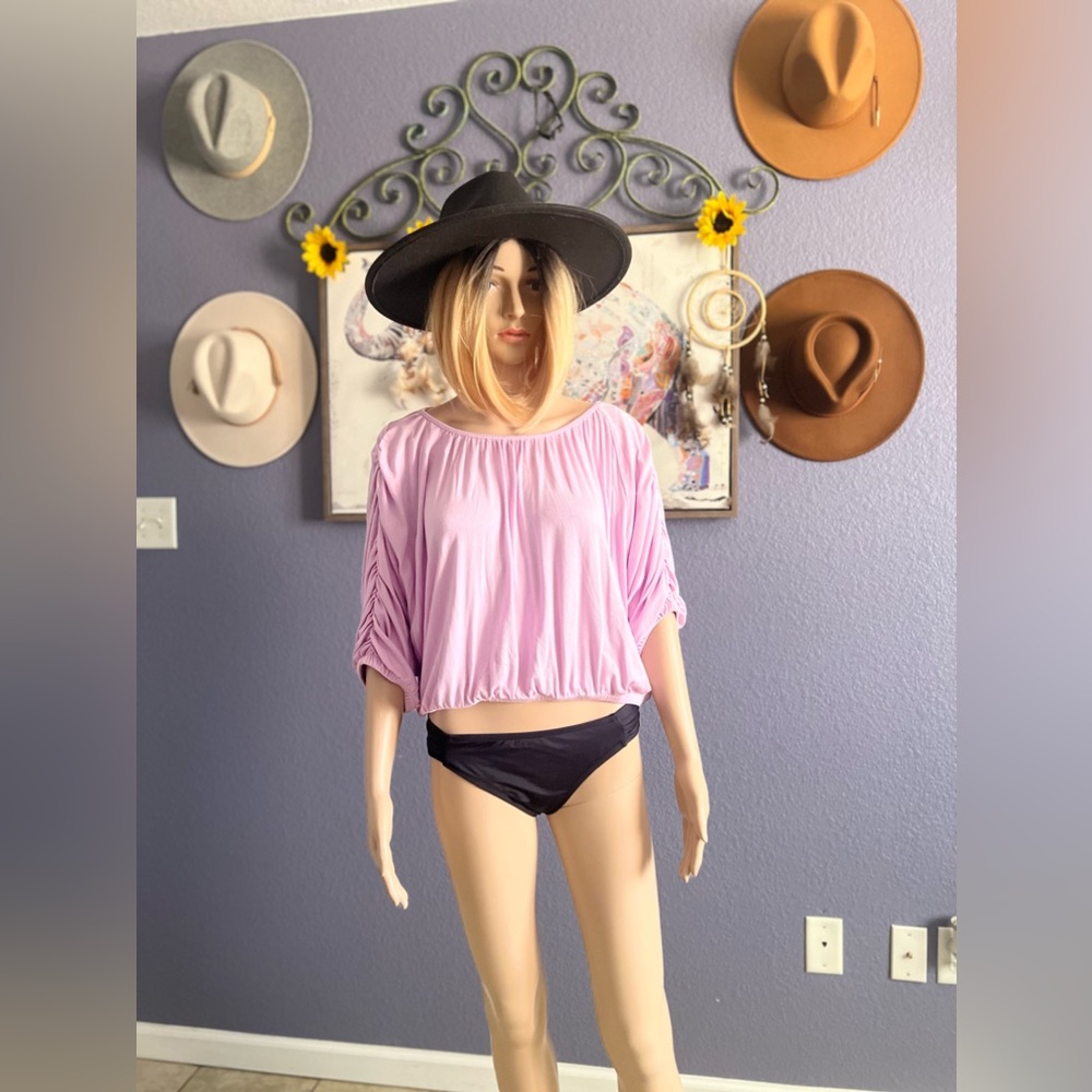 Aaron & Amber High Waist Blouse